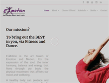 Tablet Screenshot of emotioncy.com